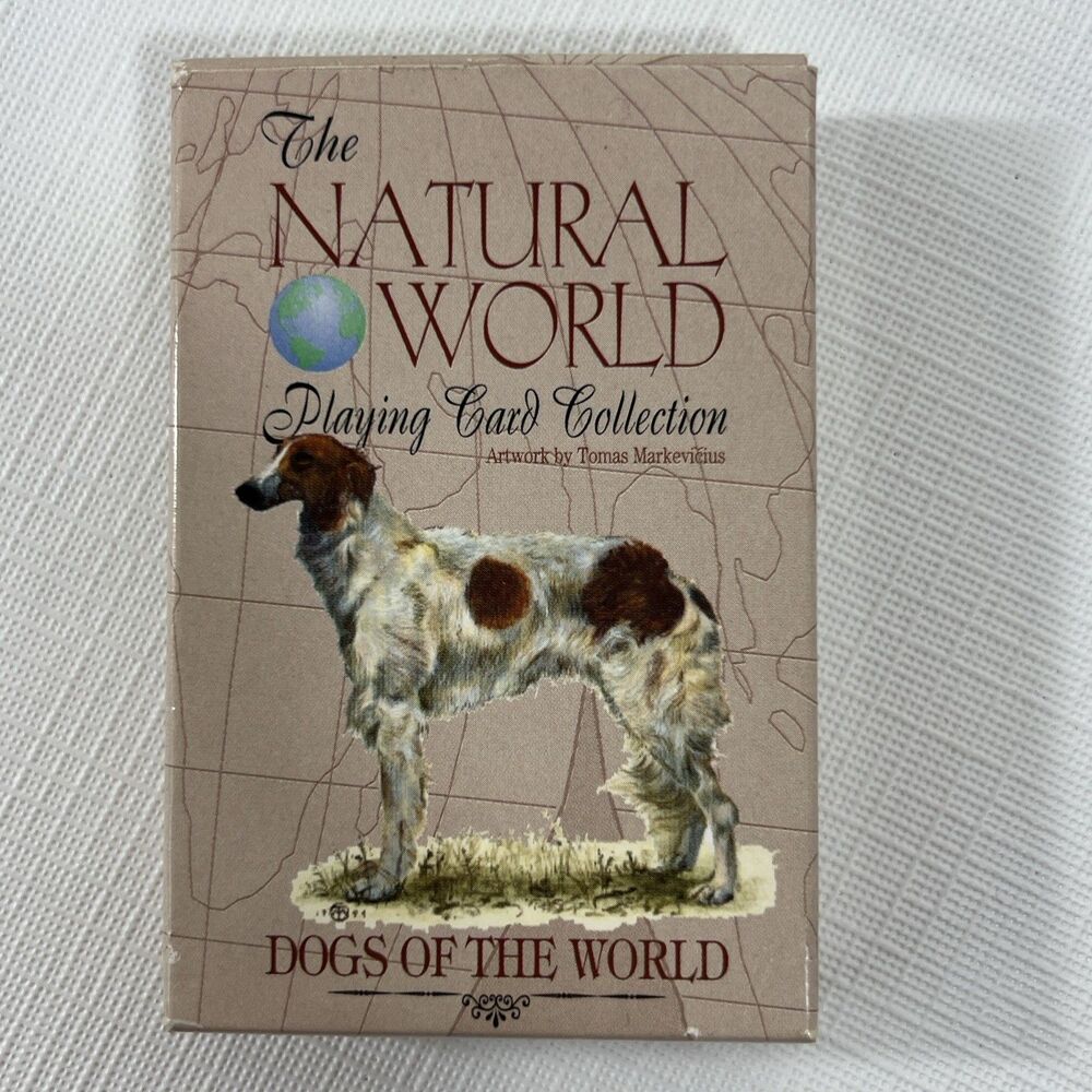 The Natural World - Dogs Of The World - Playing Cards